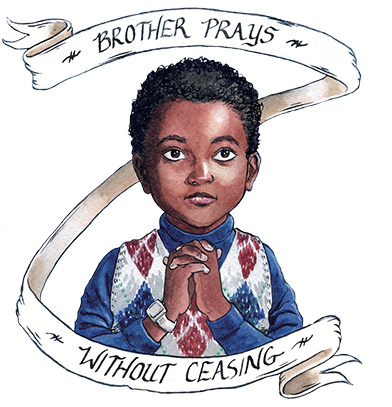 Brother Prays Logo